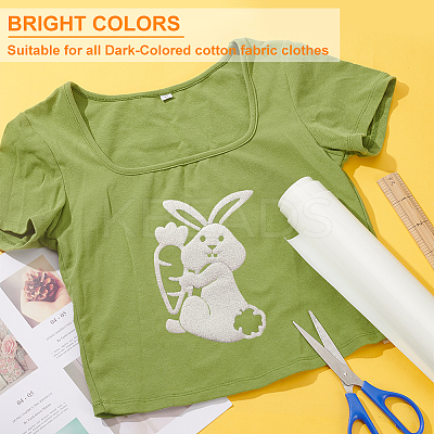 3D Puff Heat Transfer Vinyl DIY-WH0349-11-1