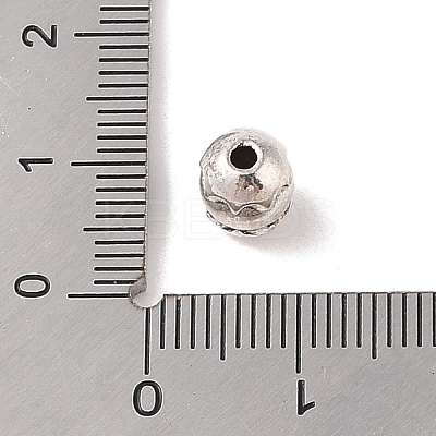 Tibetan Style Alloy Beads TIBE-Q090-53AS-1