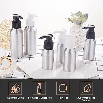 50ml Aluminium Lotion Pump Bottle LS-MRMJ-WH0037-11B-01-1