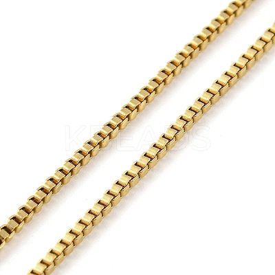 304 Stainless Steel Add a Bead Adjustable Box Chains Bracelets for Women BJEW-M307-01A-G-1