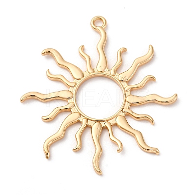 Brass Big Pendants KK-Z112-16G-1