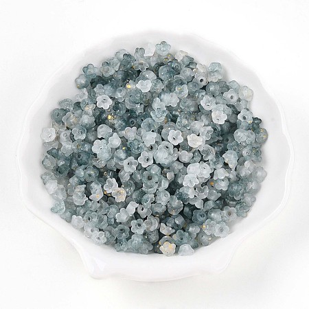 Frosted Transparent Acrylic Beads LS-X-OACR-N137-72L-1