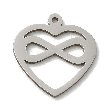 Non-Tarnish 201 Stainless Steel Pendants LS-STAS-E206-06P-01-1