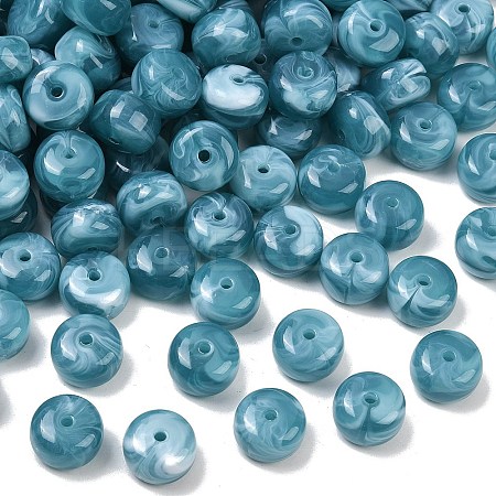 Opaque Acrylic Beads X-MACR-C037-03E-1