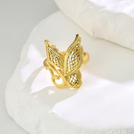 Elegant and Luxurious European Style Brass Cuff Rings for Women QT0315-1-1