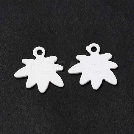 Spray Painted 201 Stainless Steel Charms LS-STAS-I672-17B-1