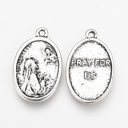 Tibetan Style Alloy Pendants LS-X-TIBE-Q078-09AS-RS-1