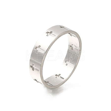 304 Stainless Steel Rings for Women LS-RJEW-S238-06P-1