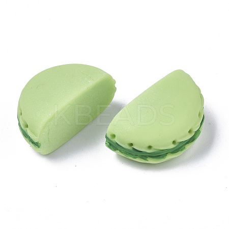 Opaque Resin Cabochons CRES-T022-14C-1