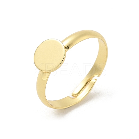 Brass Ring Components KK-G518-04G-01-1