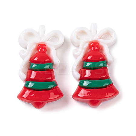 Christmas Decorations Theme Opaque Resin Decoden Cabochons LS-RESI-Z026-01G-1