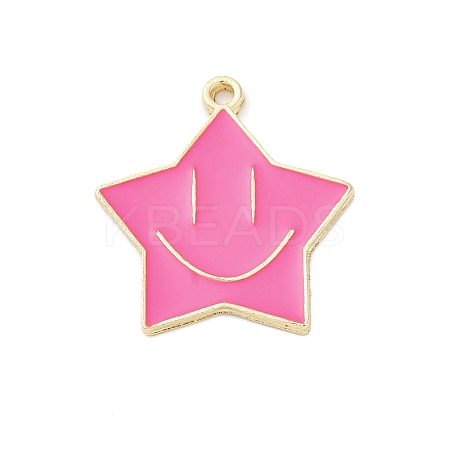 Alloy Enamel Pendants LS-ENAM-F152-05G-04-1