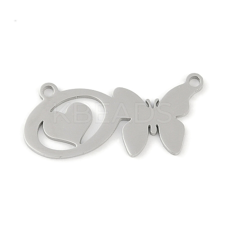 Non-Tarnish 304 Stainless Steel Pendants STAS-L279-002P-O-1