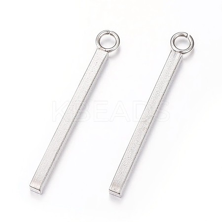 Tarnish Resistant 304 Stainless Steel Pendants STAS-P186-05P-28mm-1