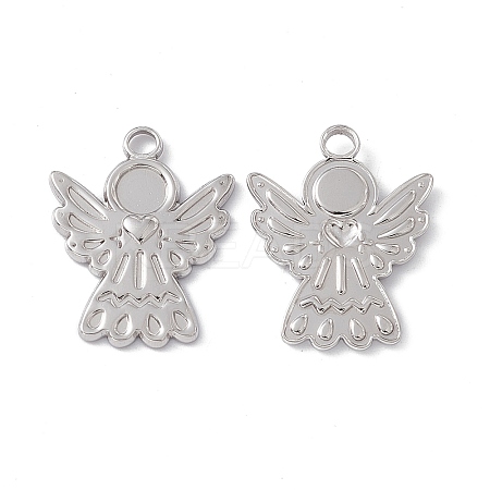 Non-Tarnish 304 Stainless Steel Pendants LS-STAS-K242-09P-1