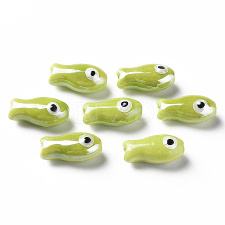 Handmade Porcelain Beads PORC-T007-06B-1