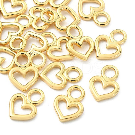 SHEGRACE Brass Heart Charms XGR0161G-100G-1