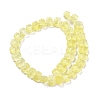 Transparent Glass Beads Strands GLAA-F114-01D-2