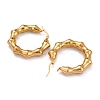 Ion Plating(IP) 304 Stainless Steel Hoop Earrings EJEW-O096-42G-2