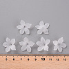 Frosted Acrylic Bead Caps MACR-S371-05A-701-4