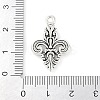 Tibetan Style Alloy Flower Pendants X-TIBEP-S291-22-RS-2