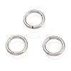 Non-Tarnish 304 Stainless Steel Sleeper Earrings EJEW-L256-01C-P-1