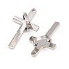 201 Stainless Steel Pendants STAS-P437-13P-2