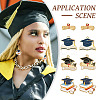 16Pcs 4 Styles Graduation Season Alloy Enamel Pendants FIND-TA0005-01-7