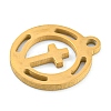 304 Stainless Steel Charms STAS-Z076-01G-01-2