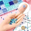 Winter Theme DIY Handmade Polymer Clay Disc Beaded Bracelets Making Kits DIY-YW0010-94-5