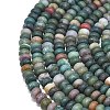 Natural Indian Agate Beads Strands G-P575-A08-6x4mm-3