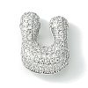 Rack Plating Brass Cubic Zirconia Pendants KK-S378-02P-U-1