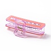 Rectangle PVC Big Claw Hair Clips PW23031354276-3