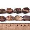 Natural Sunstone Beads Strands G-N362-07A-05-5