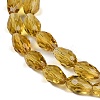 Transparent Glass Beads Strands EGLA-N013-T10mm-D08-3