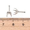 304 Stainless Steel Stud Earring Findings STAS-B091-02C-06P-3