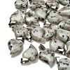 Natural Sesame Jasper Pendants G-B127-11P-11-1