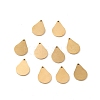 Ion Plating(IP) 304 Stainless Steel Pendants STAS-F271-05B-G-1