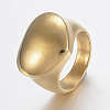 Ion Plating(IP) 304 Stainless Steel Wide Band Finger Rings RJEW-H125-42G-17mm-1