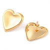 304 Stainless Steel Stud Earrings EJEW-Z063-01G-01-2