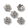 Rack Plating Brass Cubic Zirconia Bead Cap KK-C020-12B-P-3