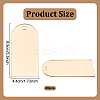 20Pcs Acrylic Blank Big Pendants MACR-GO0001-13-2