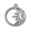 304 Stainless Steel Pendants LS-STAS-L277-02C-P-1