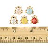24Pcs Alloy Enamel Charms ENAM-FS0003-75-5