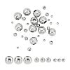 30Pcs 3 Style 201 Stainless Steel Beads STAS-UN0045-48-1