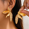 Flower Alloy Stud Earrings FS-WG95854-03-1