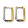 Two Tone 304 Stainless Steel Hoop Earrings LS-EJEW-K257-02A-GP-1
