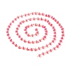 Handmade Polymer Clay Beaded Chain AJEW-JB00999-06-1