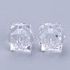 Transparent Acrylic Beads TACR-Q259-6mm-V01-2