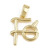 Brass Pendants LS-KK-Z123-22G-02-1